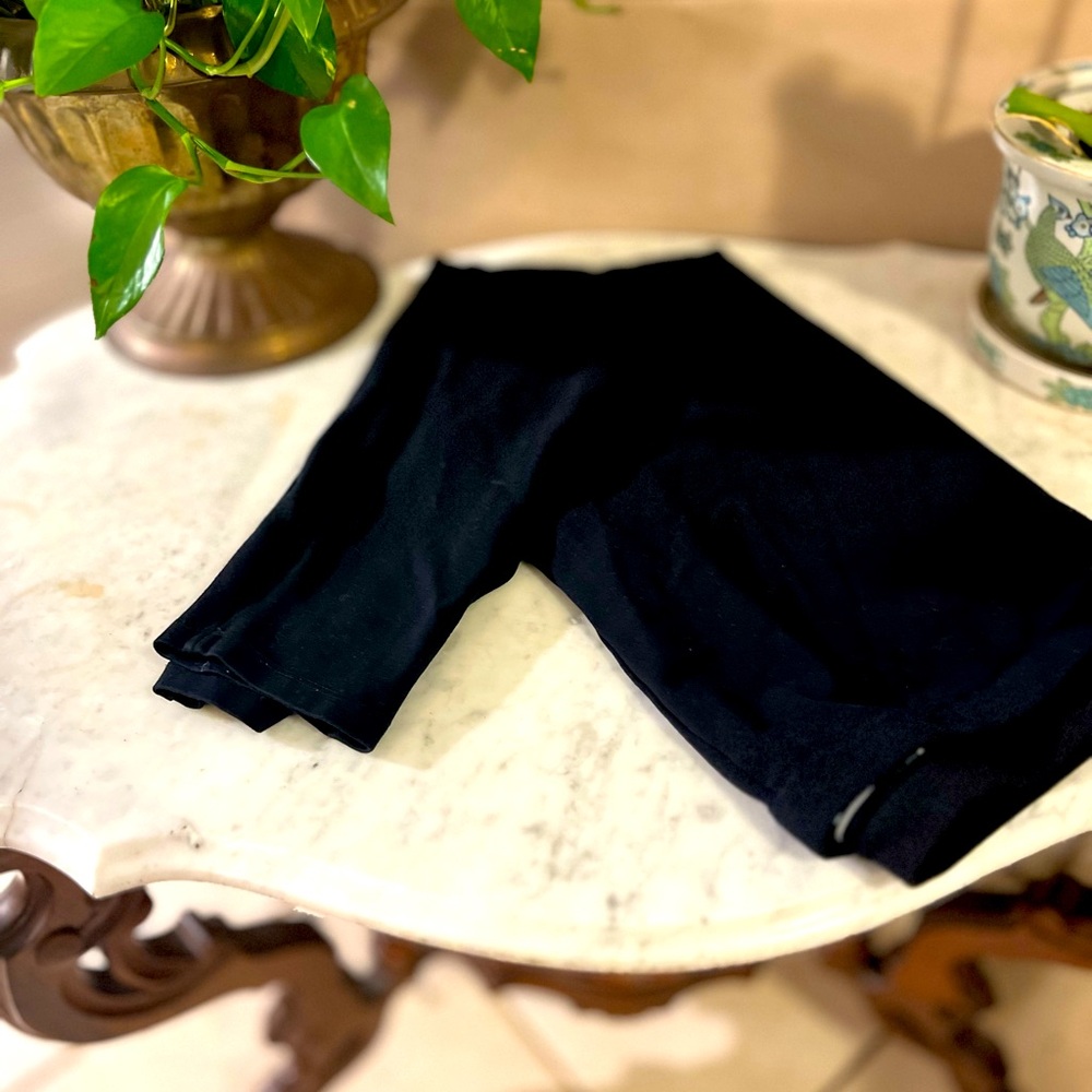Lands End Black Leggings Sz xl